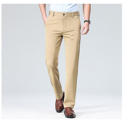 Mens Straight Leg Business Trousers