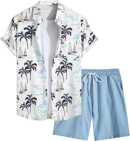 Shirt and short summer set