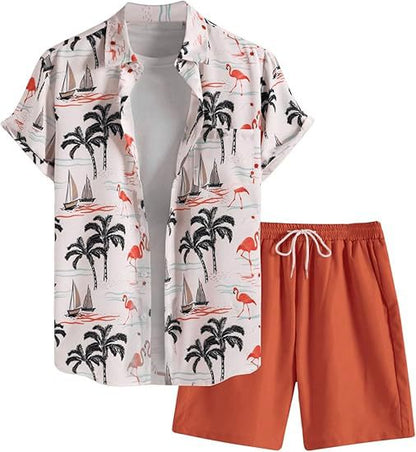 Shirt and short summer set