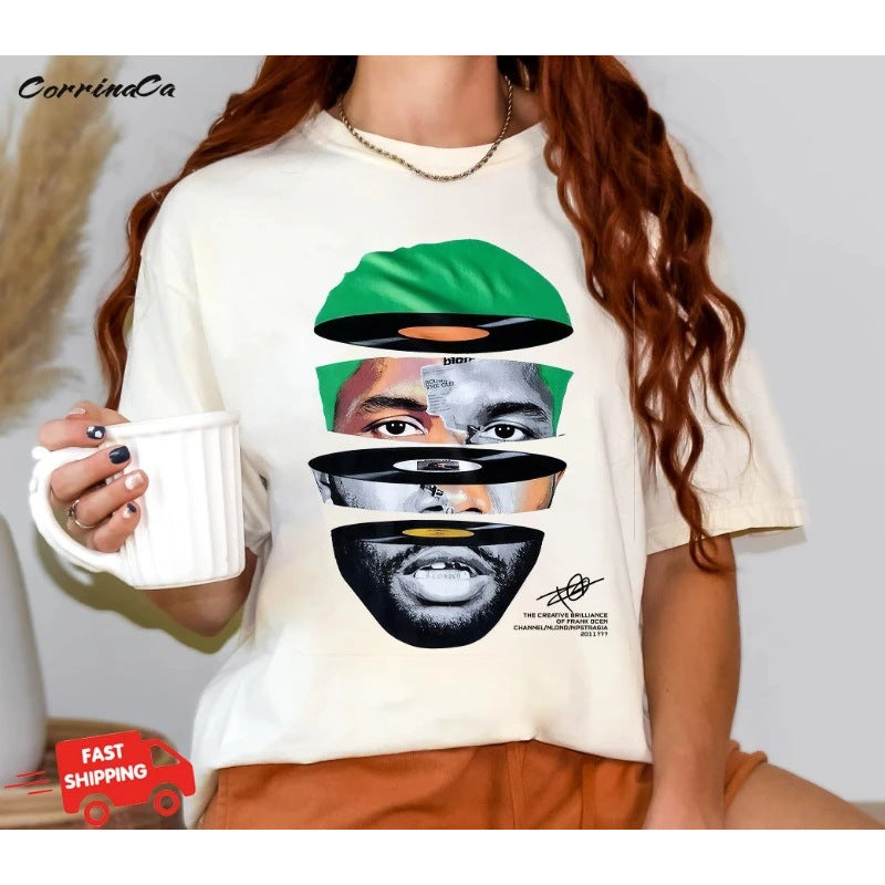 Frank "Blond" Retro Graphic T Shirt