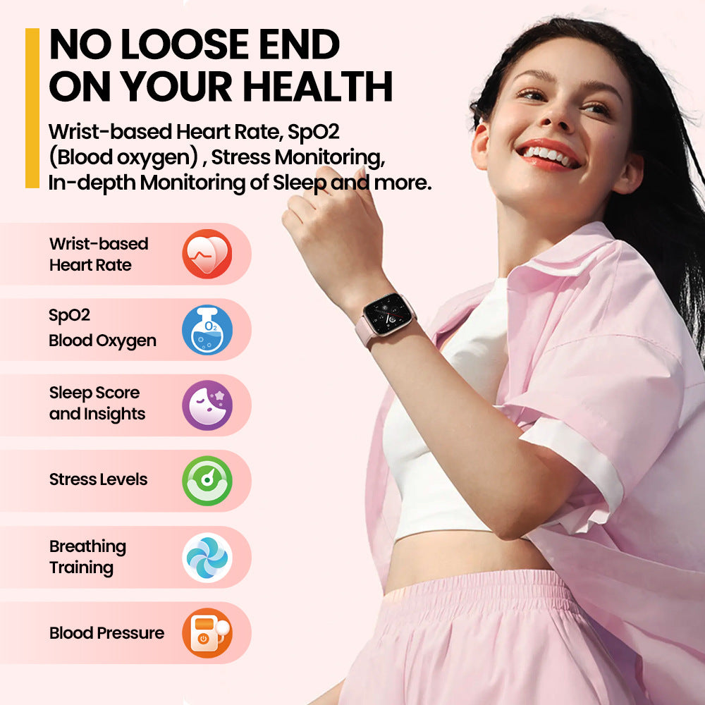 Smartwatch with Heart Rate Monitoring