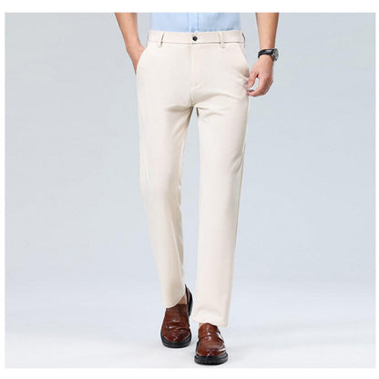 Mens Straight Leg Business Trousers