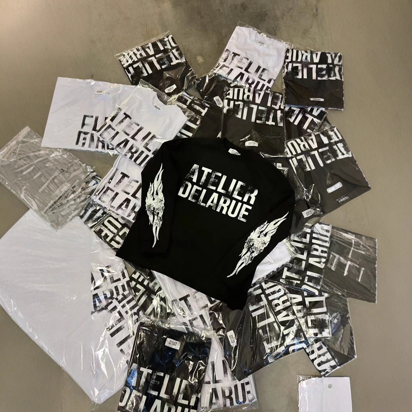 Phantom Graphic Crewneck Long Sleeve