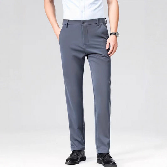 Mens Straight Leg Business Trousers