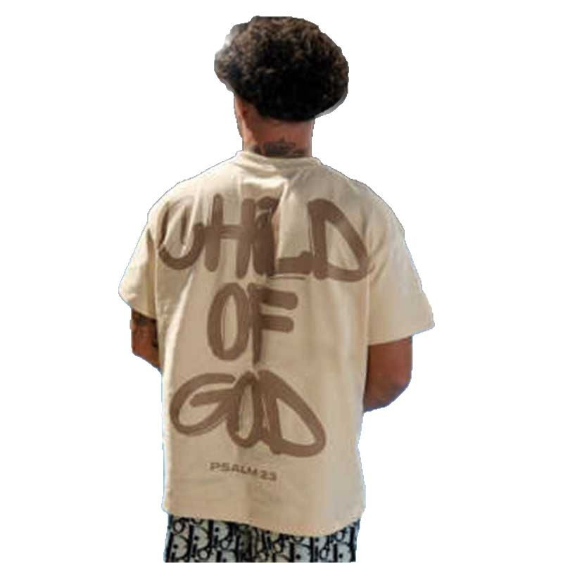 Oversized "Child of God" Graphic T-Shirt