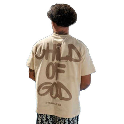 Oversized "Child of God" Graphic T-Shirt