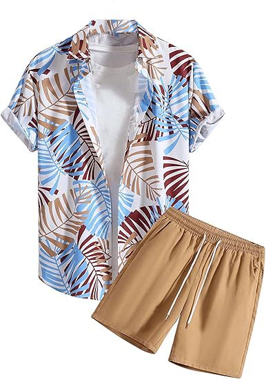 Shirt and short summer set