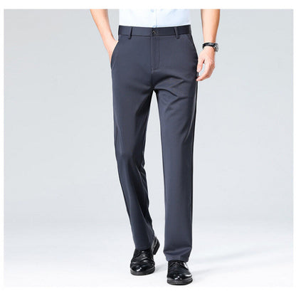 Mens Straight Leg Business Trousers