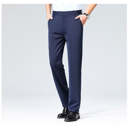 Mens Straight Leg Business Trousers