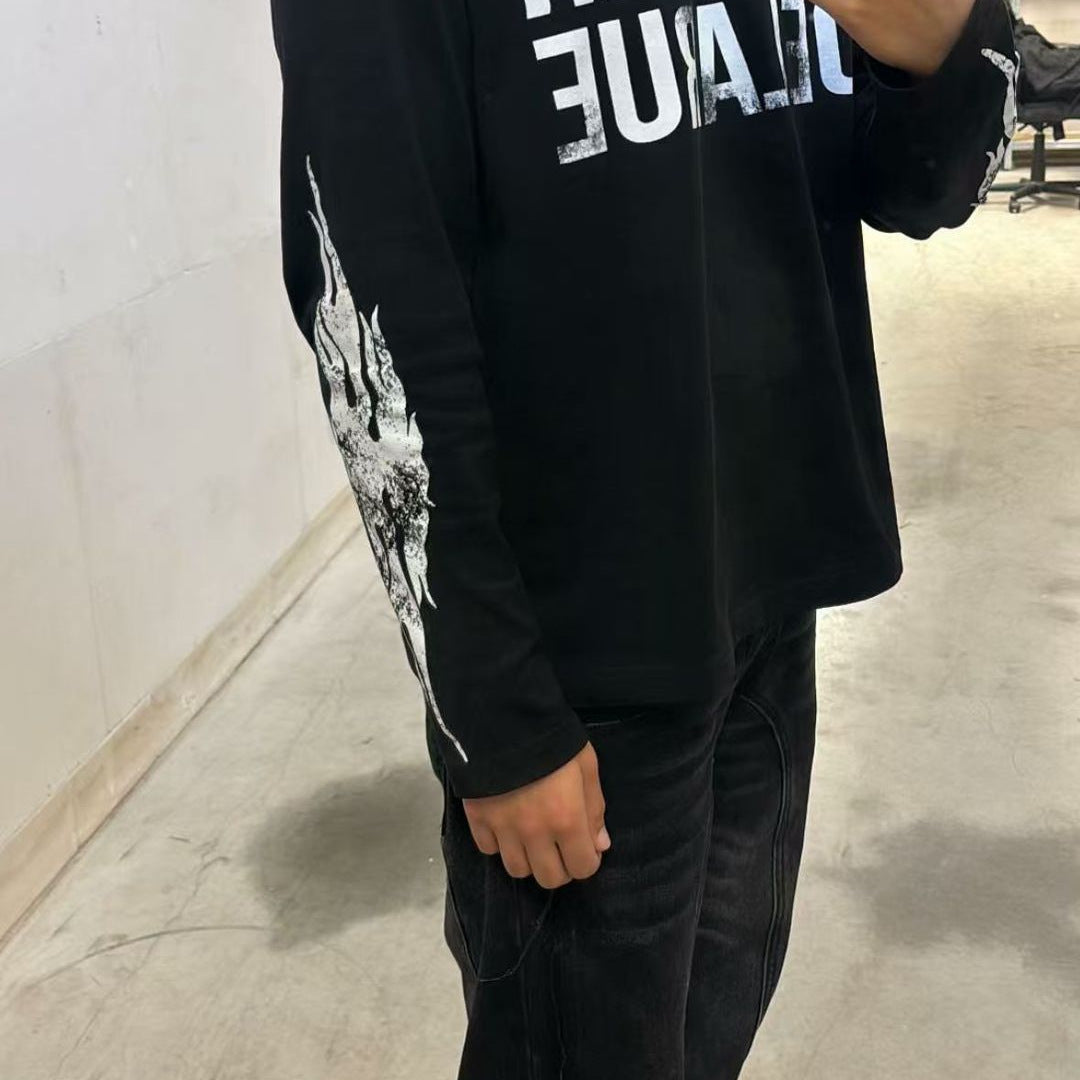 Phantom Graphic Crewneck Long Sleeve