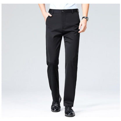 Mens Straight Leg Business Trousers